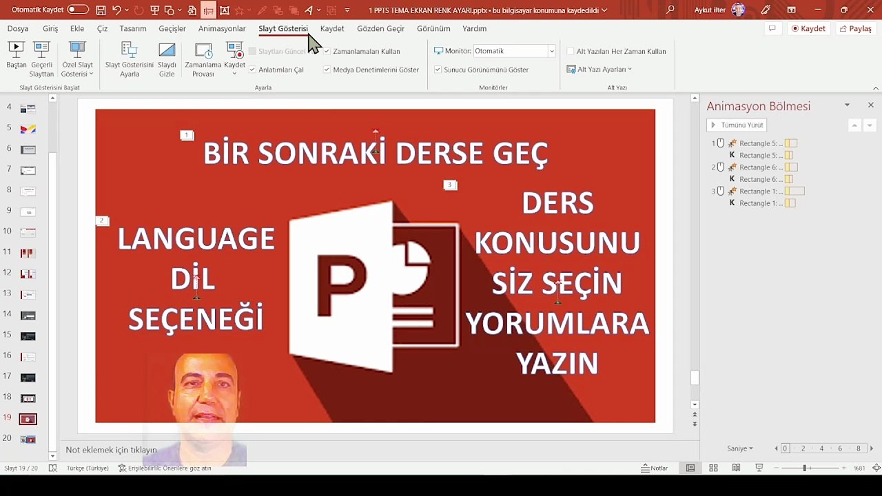 11.Ders Arkaplan Background Grafiğini Değiştirmek