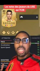 Les Notes Officielles du LOSC sur FC26 ⚽