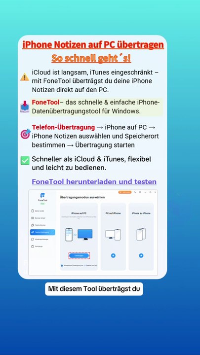 📝💻 iPhone Notizen auf PC übertragen – so schnell geht’s!