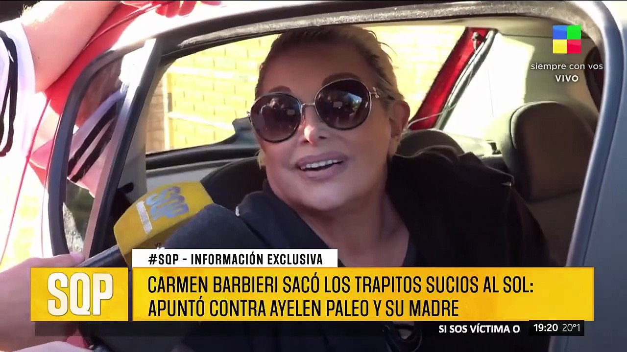 Carmen Barbieri reveló detalles de la madre de Ayelén Paleo.