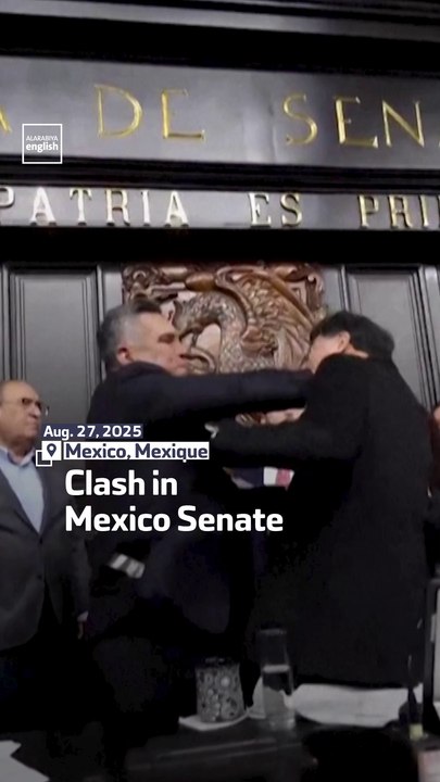 Clash In Mexico Senate