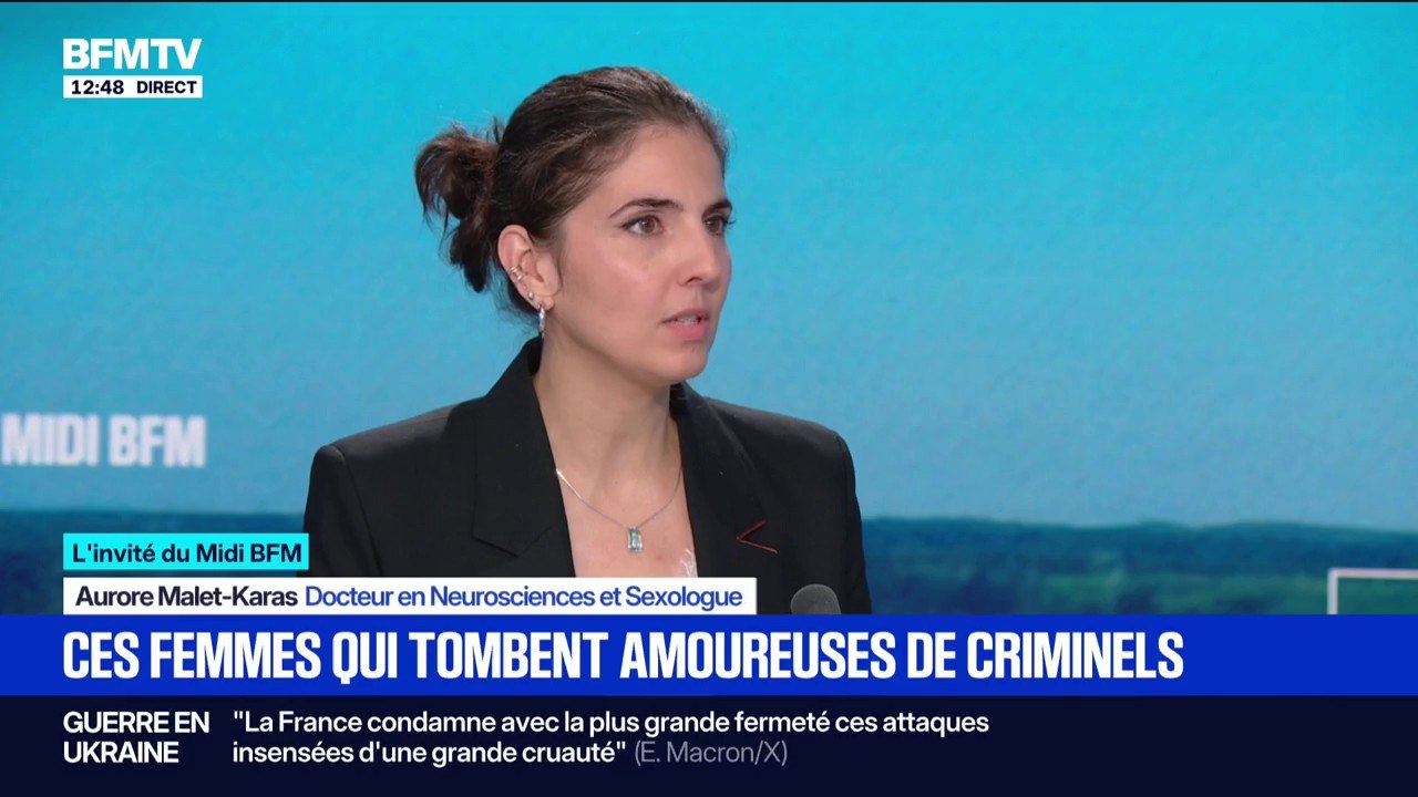 Femmes amoureuses de criminels: "Ça commence par des échanges épistolaires", souligne Aurore Malet-Karas, docteur en neurosciences et sexologue