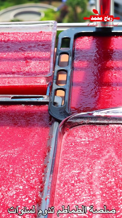 صلصة الطماطم في المنزل بطريقة ناجحة تدوم لسنوات بدون مواد حافظة - رب البندورة - معجون الطماطم - دبس الطماطم بدون طبخها لساعات على النار نحفظه بدون ثلاجة