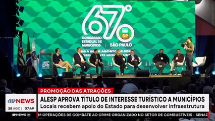 Alesp aprova 70 municípios paulistas como de interesse turístico