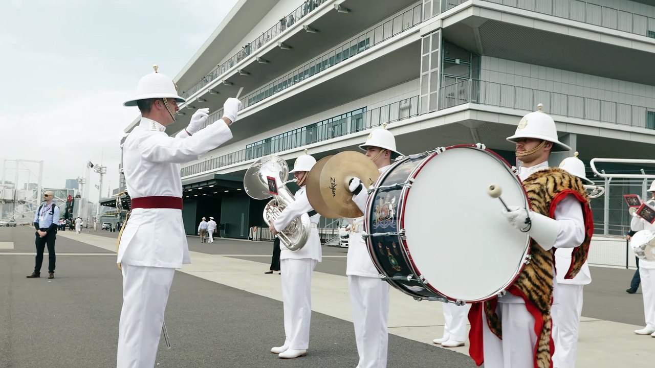 Royal Navy flagship HMS Prince of Wales arrives in Tokyo Japan for major deployment