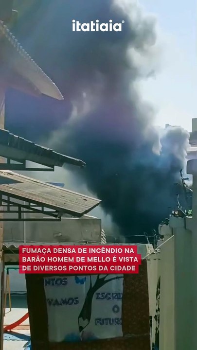 Incêndio mobiliza bombeiros e assusta motoristas na Região Oeste de BH