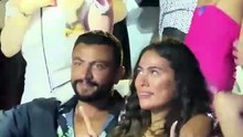 هاجر أحمد بصحبة زوجها وتتفاعل مع تامر حسني بحفلته بليالي مراسي