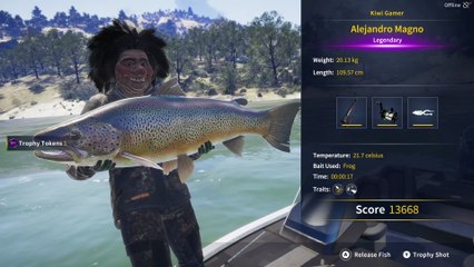 Legendary Fish Alejandro Magno COTW The Angler Aguas Claras Reserve 28 August 2025