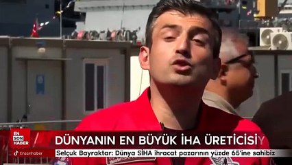 Selçuk Bayraktar: Dünyanın en büyük İHA üreticisiyiz