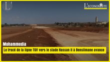 Mohammedia : Le tracé de ligne TGV vers le stade Hassan II à Benslimane avance