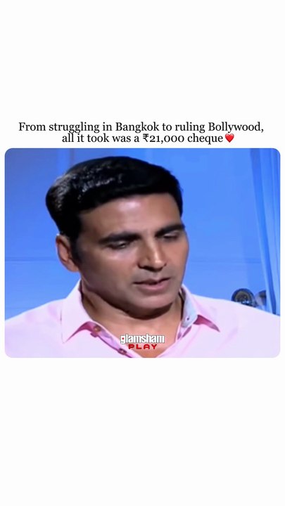 From waiter in Bangkok to one of Bollywood’s biggest stars, Akshay Kumar’s journey proves that every struggle writes its own success story 💪✨  #GlamSham #Bollywood #BollywoodActor #AkshayKumar #StruggleToSuccess  [ GlamSham, Bollywood, Bollywood Actor, A