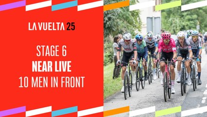 Ten men in front - Stage 6 - La Vuelta 2025