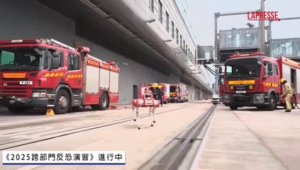 Esercitazione antiterrorismo a Hong Kong, simulato attacco estremista al Terminal Kai Tak