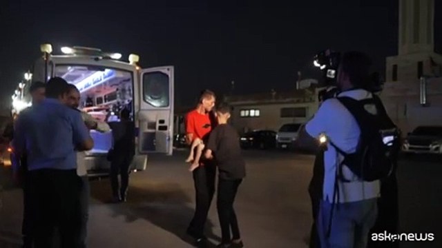 La Giordania ha accolto 19 bambini malati di Gaza e le loro famiglie