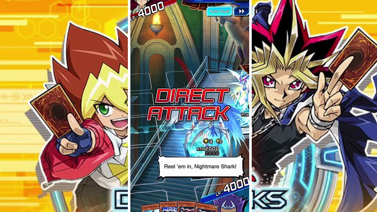Yu-Gi-Oh! Duel Links - Shark Summons Right-Hand Shark!