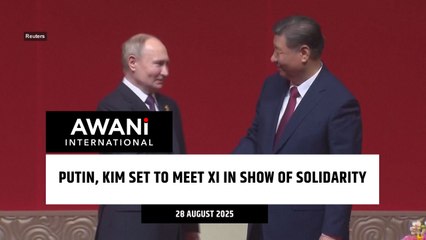 Putin, Kim set to meet Xi in show of solidarity