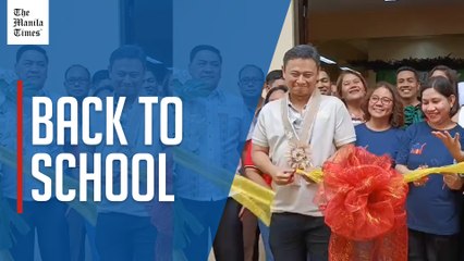 Angara leads inauguration of Alternative Learning Center in Bicol