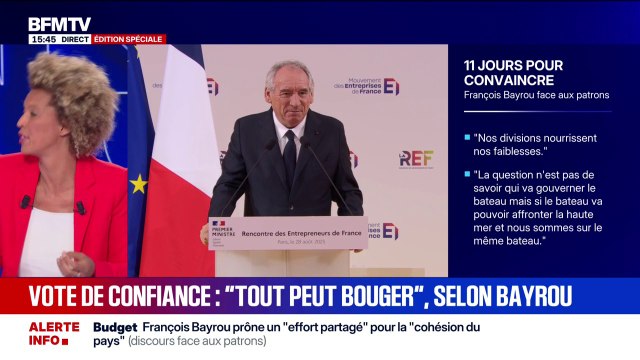 Boomers: François Bayrou assure que ses propos ont été déformés