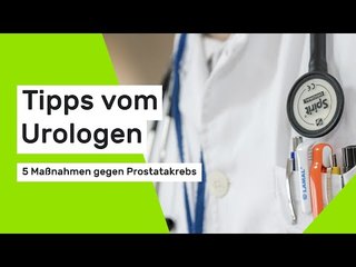 Tipps vom Urologen: Mediziner verrät fünf Maßnahmen, die gegen Prostatakrebs vorbeugen