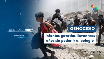 Entrevista | Palestinos son privados de la educación por la agresión israelí