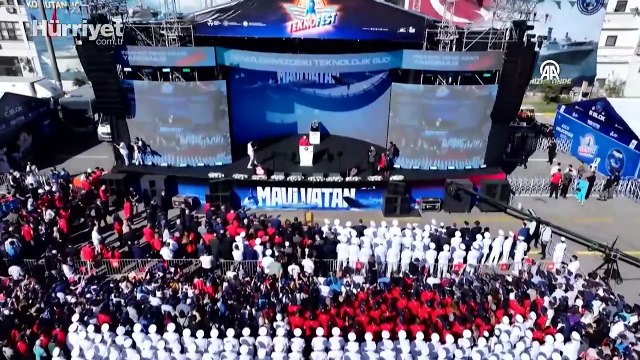 TEKNOFEST Yönetim Kurulu Başkanı Bayraktar, TEKNOFEST Mavi Vatan Programı’nda konuştu