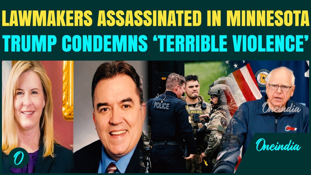 Assassination In America: 2 Minnesota Lawmakers SHOT, Former House Speaker Killed | FBI HUNT ON