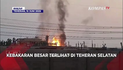 Israel Kembali Balas Iran, Drone Serang Pabrik Olah Gas Alam