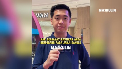 Nak Berjaya? Pastikan Anda Berpegang Pada Janji Dahulu