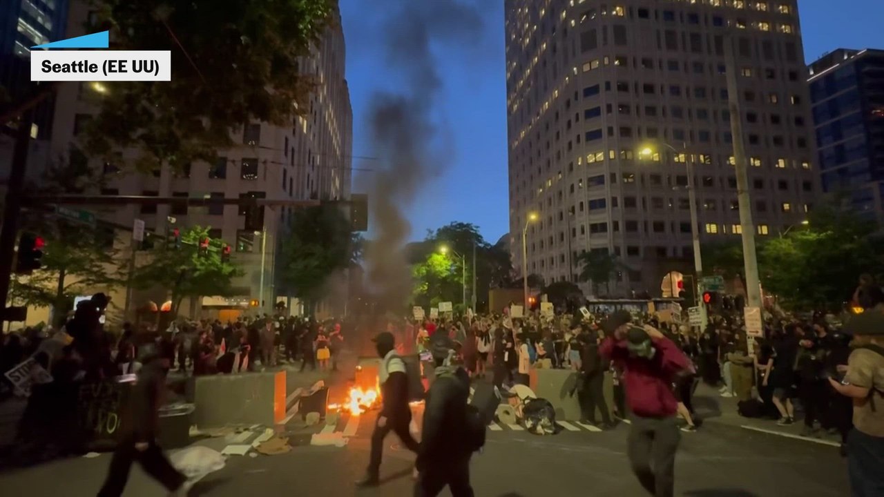 Protestas en varias ciudades de EE UU en contra de la política migratoria de Trump