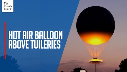 Hot air balloon from Paris 2024 Olympics to rise above Tuileries gardens again