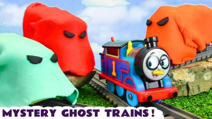 Thomas The Train and the Funlings try to guess the Mystery Ghost Trains
