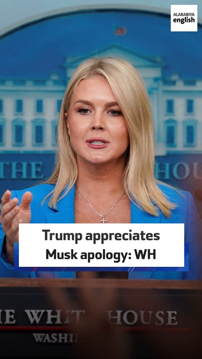 Trump appreciates Musk apology: WH