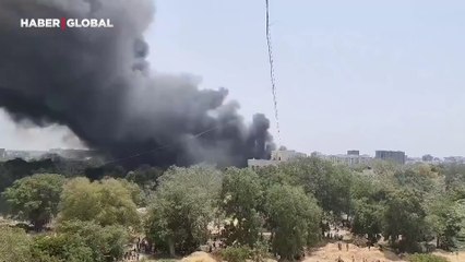 Hindistan'da uçak düştü