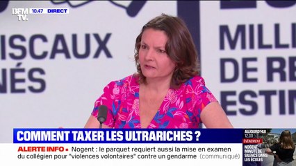 Taxer les ultrariches: "Ce sont les classes moyennes qui payent l'impôt (…) Ce n'est pas acceptable", estime Eva Sas (Écologiste et Social)
