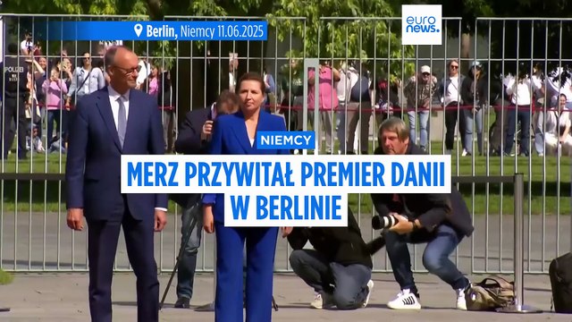 Friedrich Merz spotkał się w Berlinie z duńską premier Mette Frederiksen