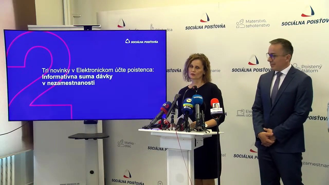 ZÁZNAM: Sociálna poisťovňa sprístupnila v elektronickom účte poistenca nové informácie
