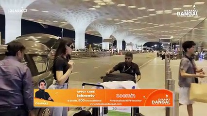 Nora Fatehi Raises 'Garmi' At Mumbai Airport, As The Dazzling Diva Departs In Style!