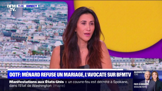 Mariages et OQTF: Il a instrumentalisé l'amour de ce couple à des fins politiques , assure l'avocate du couple que Robert Ménard a refusé de marier
