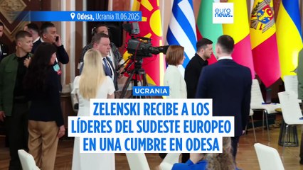 Zelenski reúne en Odesa a los líderes de los Balcanes para analizar la guerra híbrida rusa