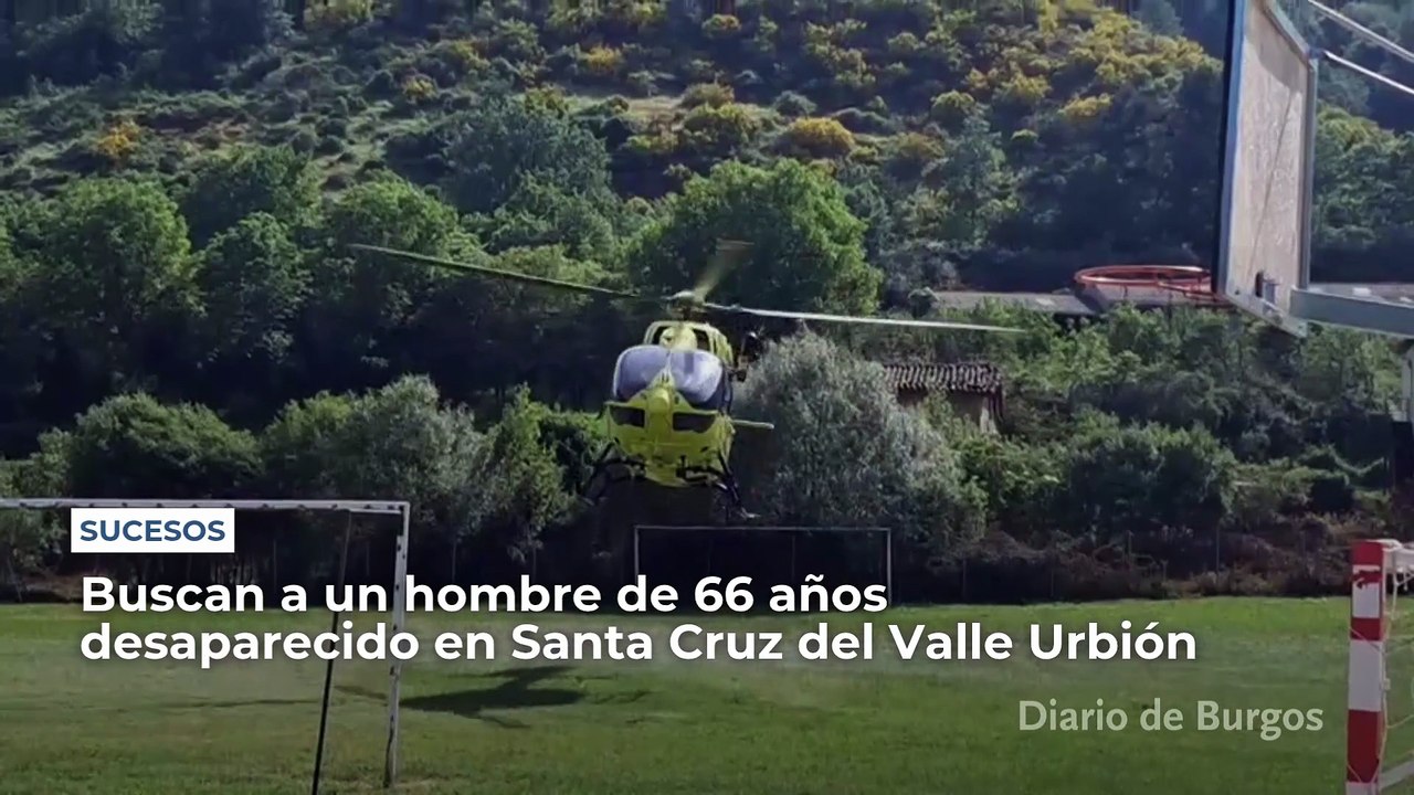 Buscan a un hombre de 66 años desaparecido en la localidad burgalesa de Santa Cruz del Valle Urbión