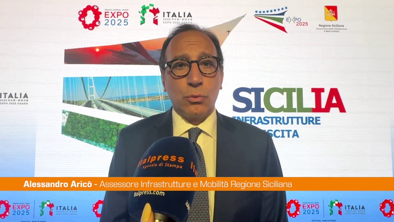 Aricò "All'Expo di Osaka il progetto del Ponte sullo Stretto"