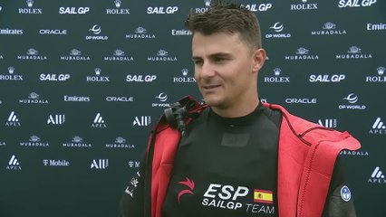 SailGP 2025 / Réactions des pilotes  Grand Prix de voile de Mubadala New York  Jour 1