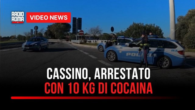 Corriere con 10 kg di cocaina arrestato in A1 in Ciociaria