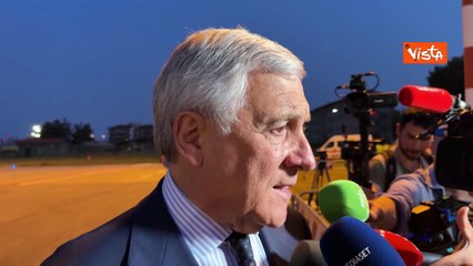 Adam atterra a Milano, Tajani: I bimbi di Gaza ci chiedono di rimanere in Italia