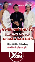 H'Hen Niê bầu to nhưung vẫn mang giày cao gót
