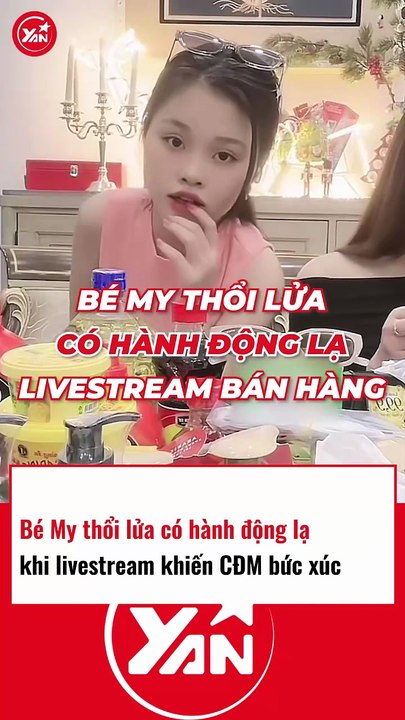 Bé My thổi lửa phản ứng khiến CĐM bức xúc