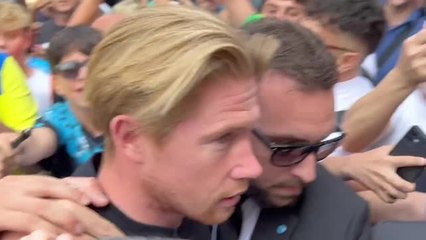 Naples - De Bruyne est à Rome pour sa visite médicale