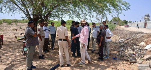 जावाल में खनिज विभाग जोधपुर-सिरोही की टीम ने सर्वे किया शुरू