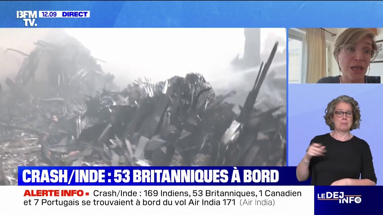 Crash en Inde: 169 Indiens, 53 Britanniques, 7...
