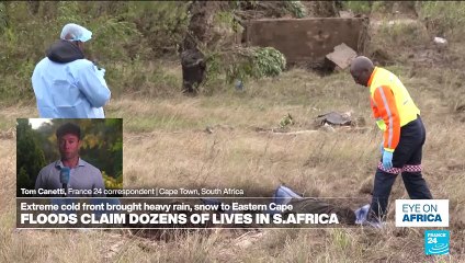 At least 49 killed in South Africa floods